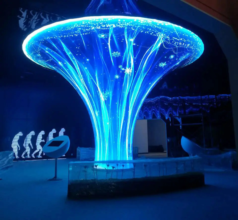 China P3 Top 240*120 Flexible LED Display Screen Panel factory