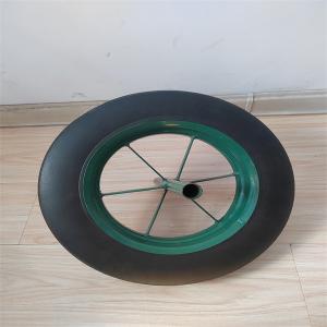 China 14 Inch Solid Rubber Wheels Proof Tyre Tubeless Wheelbarrow Wheel Solid factory