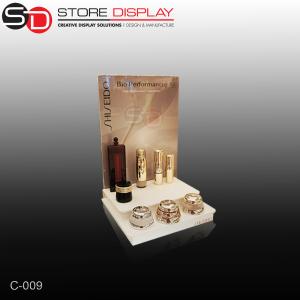 China Factory produce Acrylic Counter Displays for skincare factory