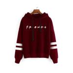 Printing Logo Woman Sweatshirt Hoodie Autumn Fleece White Sport Oversize
