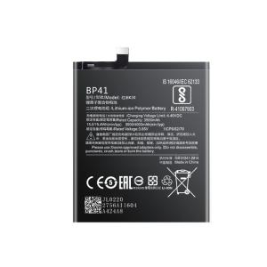 China Black 3900mah Redmi Note 9T Battery / Xiaomi BP41 Battery Rechargeable factory
