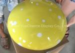Handmade Fiberglass Mushroom Sculpture Eco Friendly Materials YueChance