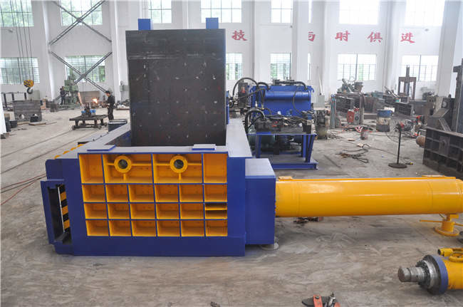 SGS Hydraulic Metal Scrap Baling Press Machine 315 Ton