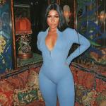 Long Sleeve Women Bodycon Jumpsuit , Zipper V Neck Ribbed Long Sleeve Jumpsuit
