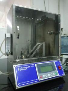 China TW-227 45 Degree Automatic Flammability Tester Fabric Burning Test Meet ASTMD1230 factory