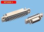 Electrical IC Socket Connector SCSI Female Connector Straight Foot