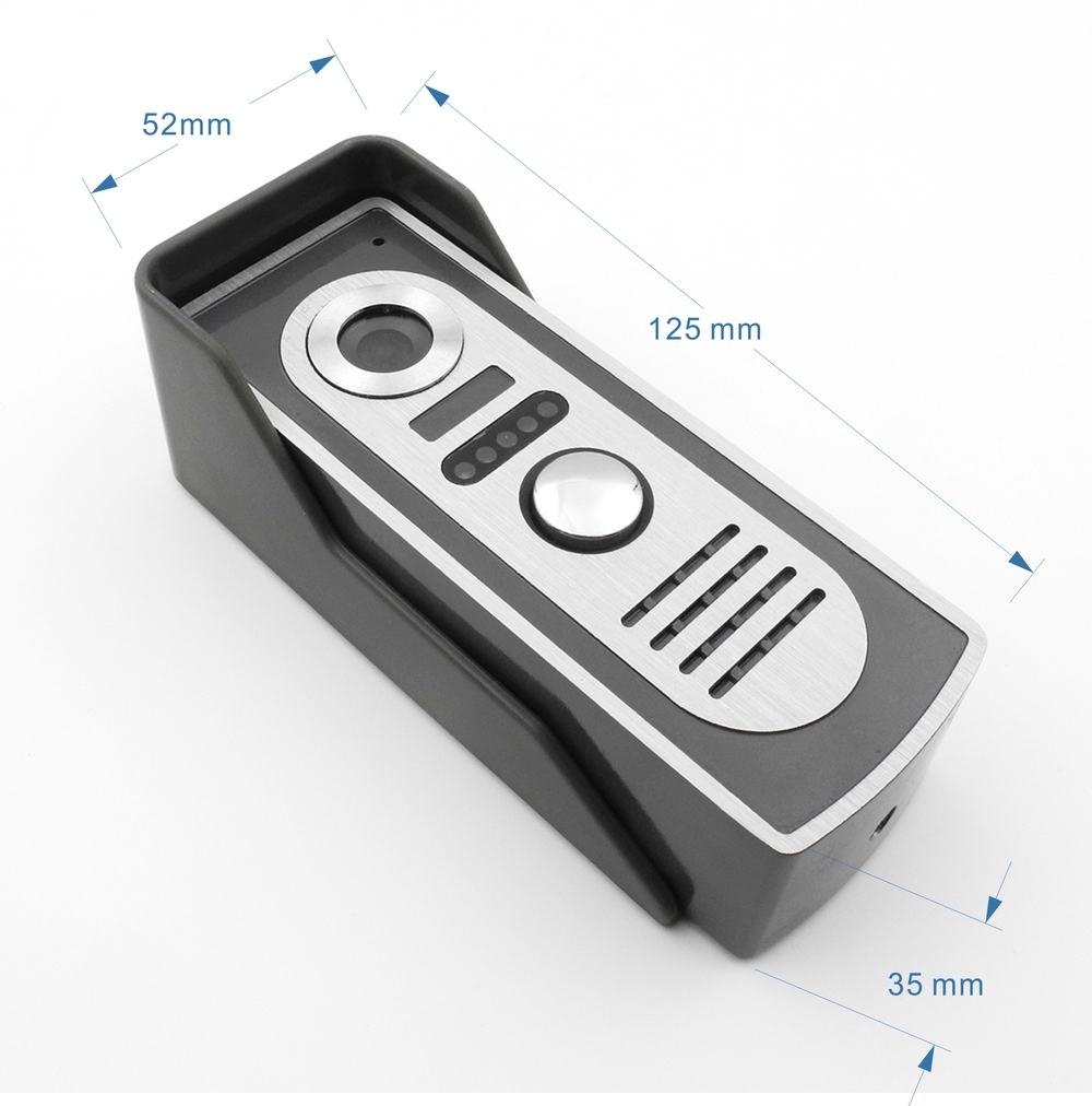 CK-10T M2@Manufacturer 7Inch Touch-Keys Video Door Phone and intercom system for Hotel,Apartment,Villa,Home
