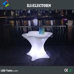 Flower Shaped LED Glow Furniture Coffee Table For Commercial