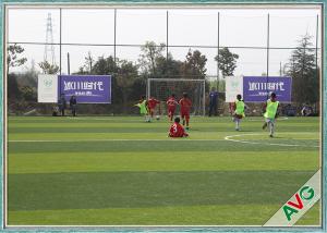 China 14500 Dtex Football Artificial Turf Grass Fullness Surface Soft For Children Playing factory