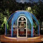 Hotel PC Sheet Full 360 Degree Sound Insulation Flame Retardant Bubble House