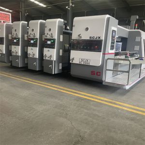 Chrome Plated Cylinder Corrugated Carton Flexo Printing Machine ±0.1mm Accuracy