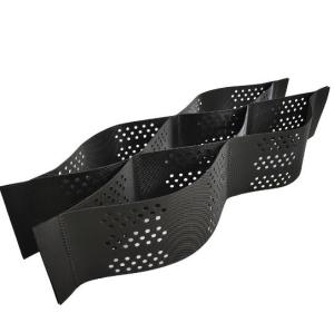 China Erosion Smooth Plastic HDPE Geocell / Honeycomb Gravel Stabilizer Geo Cell Grid factory
