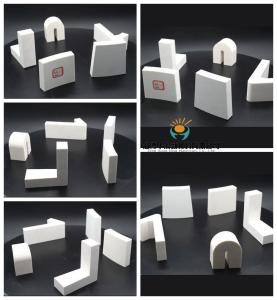 China Aluminum Square Mosaic Tiles Used In The Coal And Other Material Handling Industries factory