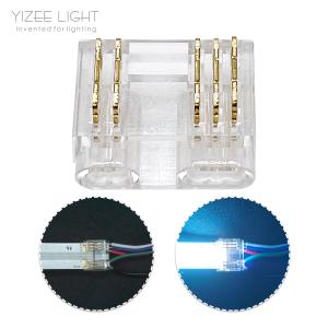 China 5 Pin RGBW LED Strip Connector Strip To Wire Free Solder Quick Connection factory
