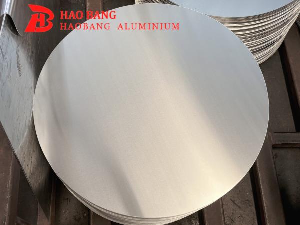 1050 1070 1100 3003 5052 Spinning Treatment Aluminum Circle / Disc For Utensils