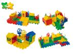 Functional Kindergarten Learning Toys Combination Stitching Plastic Non Toxic