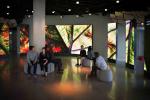 Black Smd Hd Led Display 1.87mm Tv Studio Traffic Center With Colorlight System