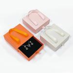 Custom Small Luxury Black Cardboard Paper Box Fashion Jewelry Gift Drawer Slide