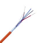 BS6387 2 Core 2x1.5mm2 PVC Shielded Fire Resistant Twisted Pair Red Fire Alarm