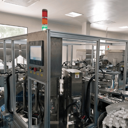 Automatic IV Infusion Peel-foil Cap Assembly Machine with 4000-12000 Caps per