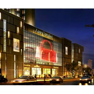 High Definition LED Grille Screen IP65 Transparency LED Grille Display