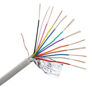 PVC Insulated Copper Multi Core 4 Core 24AWG Fire Alarm Cable Wire for Security