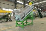 Automatic PP PE Soft Plastic Film Washing Recycling Machine 150 KW Low Consume