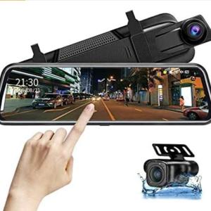 China HD 10&quot; Touch Screen Rear View Mirror Camera Car Electronics Accessories factory