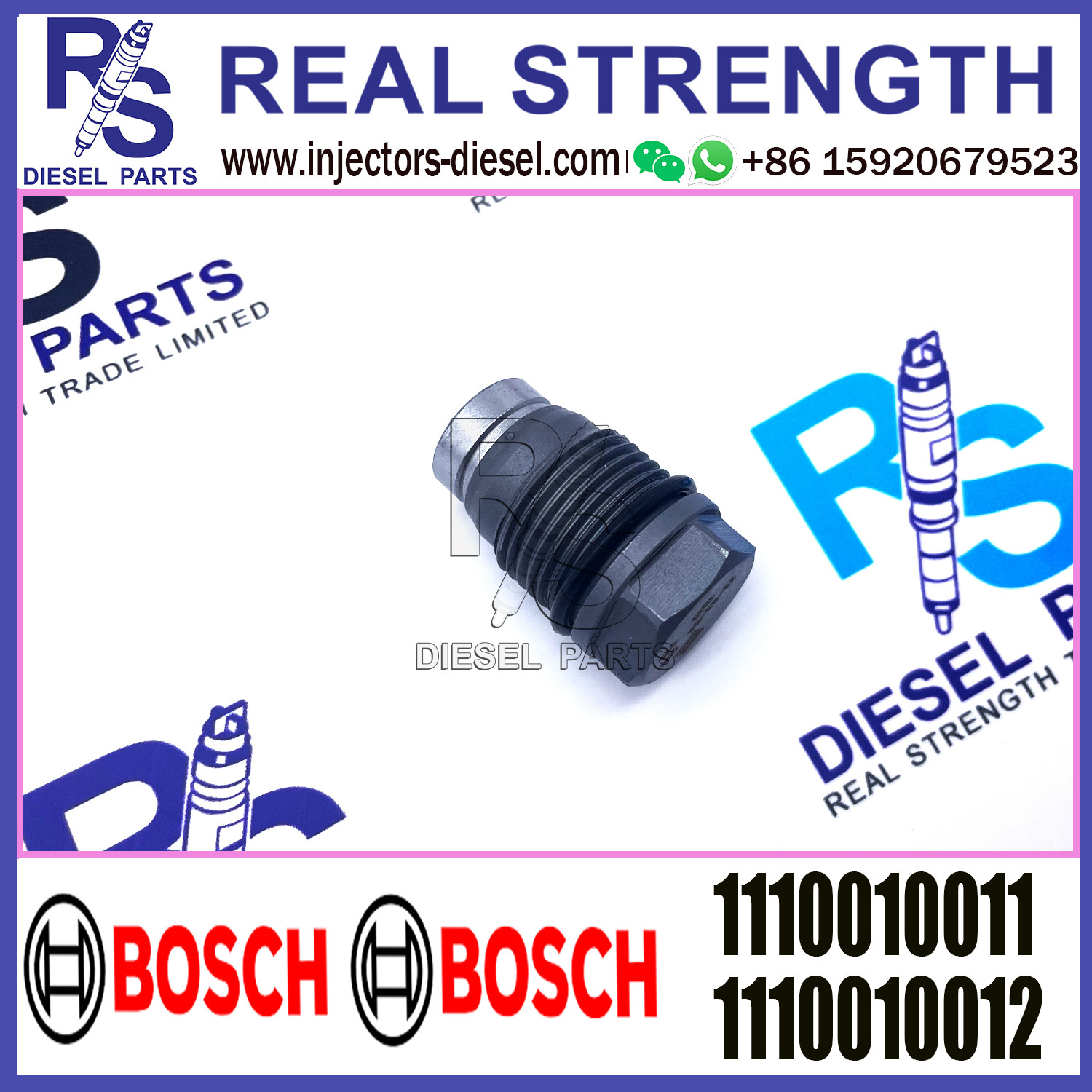BOSCH Control Valve relief valve 1110010011 1110010012 1110010013 1110010014 1110010015 Applicable to Diesel Engine