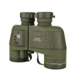 7x50 Binoculars with Electric Compass, Nitrogen Waterproof BAK4 Prism FMC Lens
