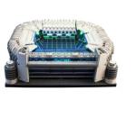 Educational Toys for Bernabeu Football Stadium Model Building Blocks 1 600 Scale