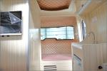 America Design Spacious Camper Caravan Trailer With Three Side View Window