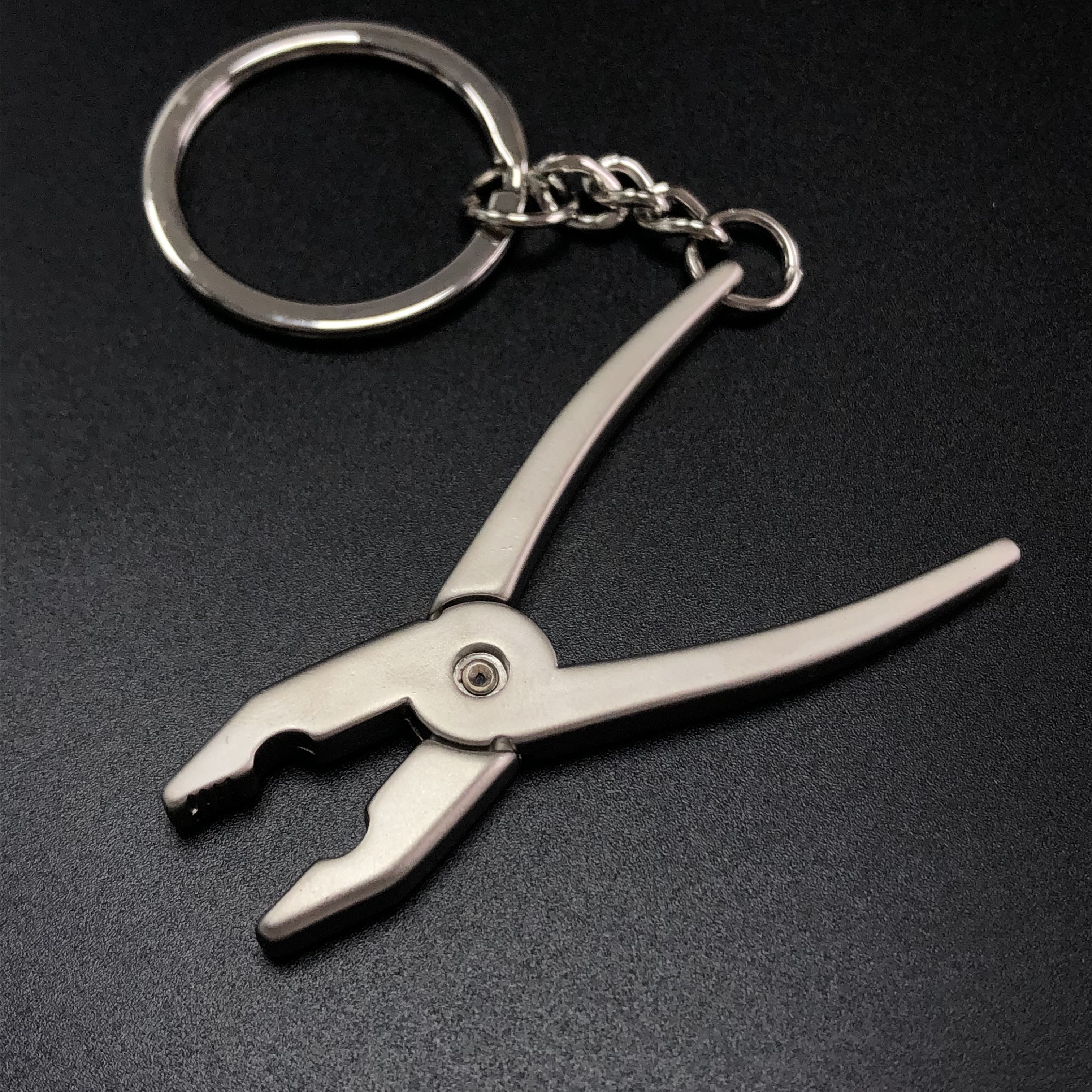 Portable Personalized Metal Keychain Mini Vernier Caliper Measuring Gauging Tools