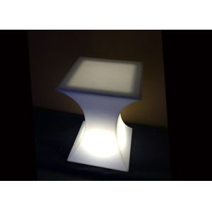 China Battery Power 75X75X79cm Bar / Nightclub Furniture With LED , Modern Appearance factory