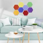 Self Adhesive Hexagon Acoustic Sound Absorbing Panels For Recording Studio
