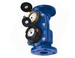 Magnetic Drive DN200 Woltman Water Meter , Flange Port PN16 Multi Jet Water