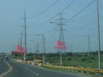 Railway Highway Crossing tower for power transmission
