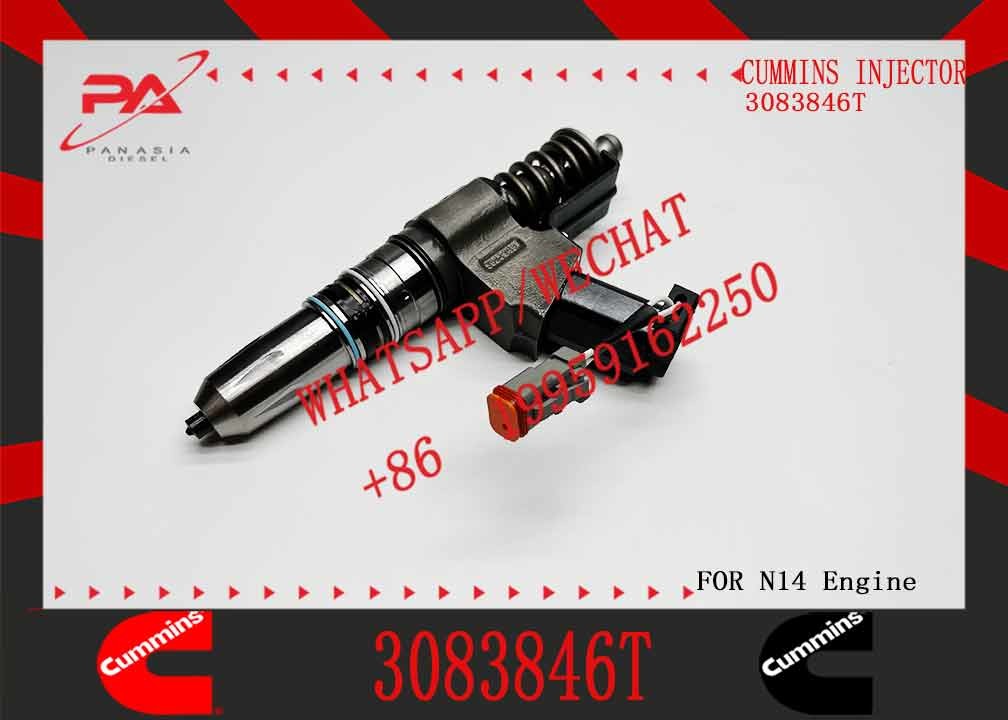 Fuel Injector Assembly 3083846T For Cummins Engine N14 Series Matching Diesel