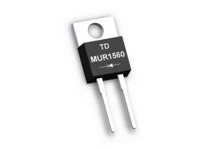 China 15A 600V Ultra Fast Recovery Rectifier Diode MUR1560 Single Leg Tube Packing factory