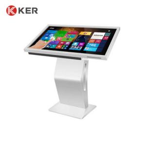 China 49 55 Inch LED Slim Touch Screen Interactive Kiosk factory