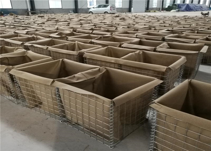 Mil 10 Hot Dipped Galvanized Hesco Barrier Wall Price, Military Hesco Bastion