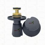 Manual Valve Stem Extension Assembly Brass Cartridge Brass Spindle Black Plated