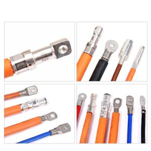 Automatic Cable Lug Crimping Tool Machine New Energy Hexagon Moulding