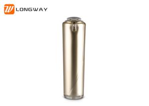 China 50ml/100ml Acrylic Plastic Type cosmetic packaging set Gold Color for Personal Care factory