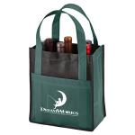 Custom Non Woven Shopping Bags & Totes,Non woven wine bags, wine bottle carrier