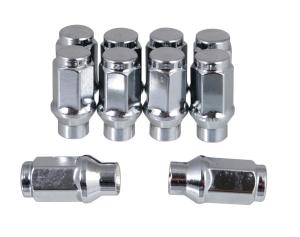 China ET Style Cone Conical Lug Nuts Bulge Closed Heat Treated Coating Technique factory