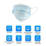 3D Foldable Kids Medical Face Mask Anti Pollution Soft Material Skin Friendly