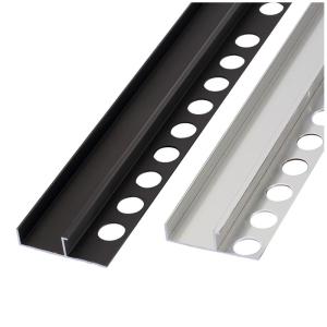 China Aluminium Extrusion Profile Skirting Board Aluminum Step Edge Trim 2.5m factory