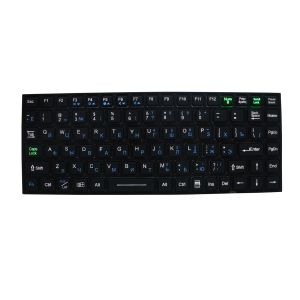 China PS2 Sealed Ruggedized Backlit Keyboard With Matrix FPC Cable on sale