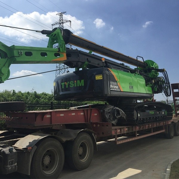 Rotary Hydraulic Piling Rig Hole Bored Pile for Different Construction Stratum Torque 150 kN.m Drilling Diameter 1500mm